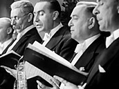 Snímek z filmu Katakomby z roku 1940