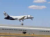 Na airshow ve Farnborough ukazovala firma General Electric Aerospace testovací...