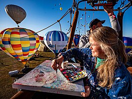 Bristol International Balloon Fiesta - festival horkovzdu�ného balónu v...
