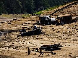 Hladina Orlíku výrazn� klesla. (4. srpna 2026)