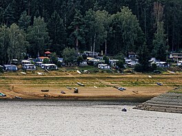 Hladina Orlíku výrazn� klesla. (4. srpna 2026)