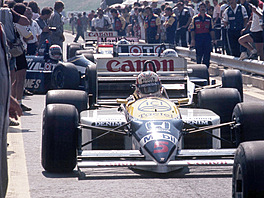 První Velká cena Ma�arska F1, 1986, (foto 03e)