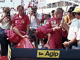 První Velká cena Ma�arska F1, 1986, (foto 03x)