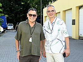 Pavel Vítek a Janis Sidovský. Ji� ikonický pár. Jejich vstup do registrovaného...