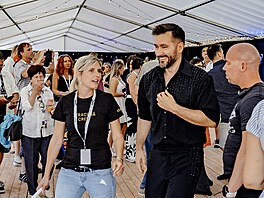 Na koncert Marka Ztraceného, který bude v pátek ve�er na pra�ské Letenské...