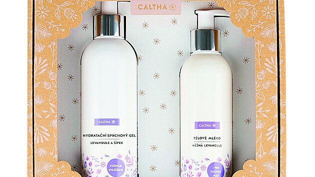 Hydrata�n� sprchov� gel a t�lov� ml�ko Levandule & ��pek a N�n� levandule, cena 840 K�