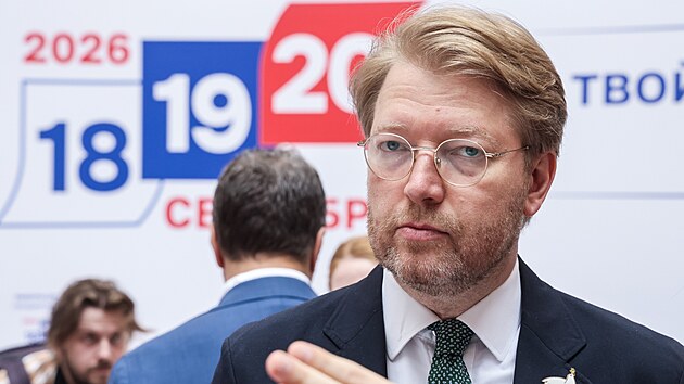 P�edseda rusk� opozi�n� strany Jabloko Nikolaj Rybakov (29. �ervence 2026)