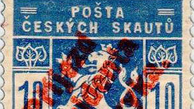 Skautská po�ta z listopadu 1918 dokumentuje vznik �eskoslovenské státnosti....