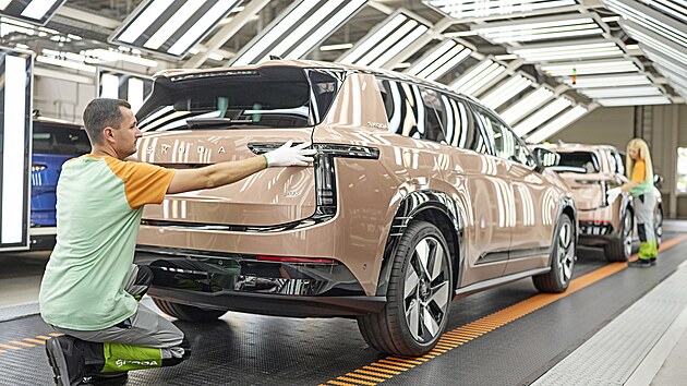 �koda Auto zah�jila v�robu nov�ho
modelu Peaq v Mlad� Boleslavi (6. srpna 2026).