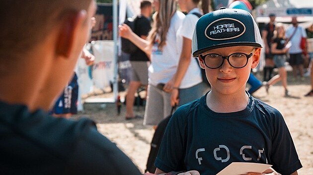 J�chym �er�k a Jan Stejskal se podepisovali fanou�k�m ve Sportovn�m parku. (5. srpna 2026)
