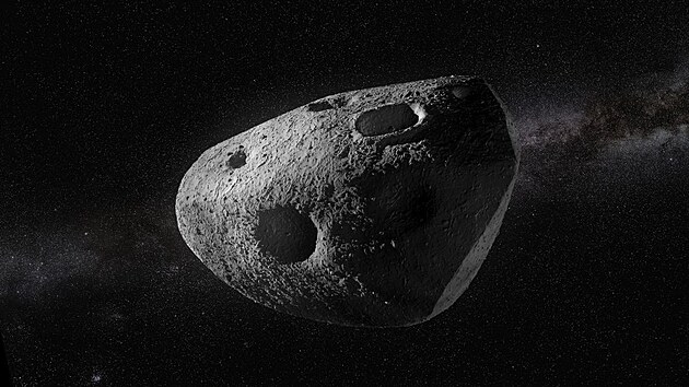 Asteroid by v klidu proletěl kolem Země. Vesmírný odpad mu v tom ale může bránit