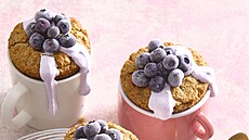 Bor�vkový mug cake