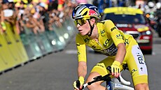 Demi Volleringová b�hem Tour de France Femmes 2026.