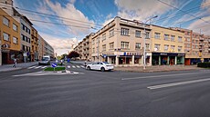 K�i�ovatka v centru Zlína se zm�ní tak, aby bylo mo�né odbo�it z Dlouhé do...