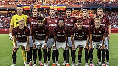 Brian Priske, trenér Sparty, vyslal do úvodního duelu 3. p�edkola Ligy mistr�...