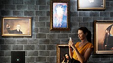Momentka z výstavy Harry Potter�: The Exhibition v pra�ských Let�anech (6....