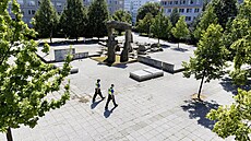 Strá�níci provád�jí bezpe�nostní kontroly na Praze 13. (31. �ervence 2026)