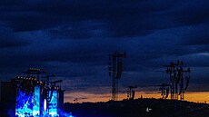 Na Letné vrcholí p�ípravy na koncert Marka Ztraceného. Ve �tvrtek ve�er se...