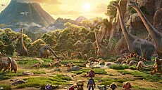 Z filmu Tlapková patrola: Dinosau�í film