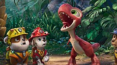 Z filmu Tlapková patrola: Dinosau�í film