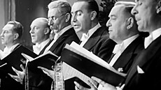 Snímek z filmu Katakomby z roku 1940
