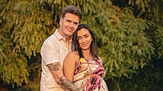 Dominik Turza alias DJ Roxtar a jeho man�elka Simona (srpen 2026)