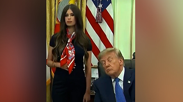 'Taser on Trump'? Bizarre Theory Emerges About Why President Closes His Eyes