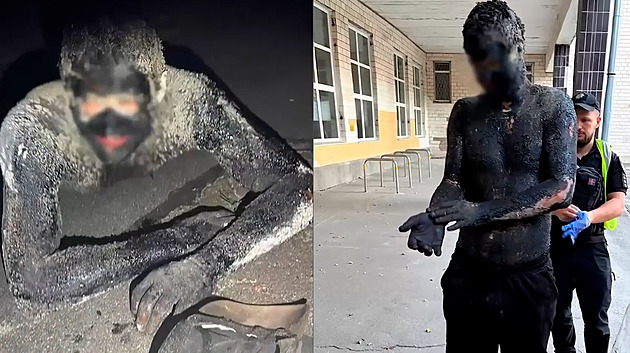 Zloděj se naložil do sudu s dehtem, aby splynul se tmou. Policie ho drhla pět hodin