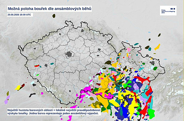 Noc plná blesků a nebezpečný zítřek: na Česko se valí dvě vlny silných bouřek