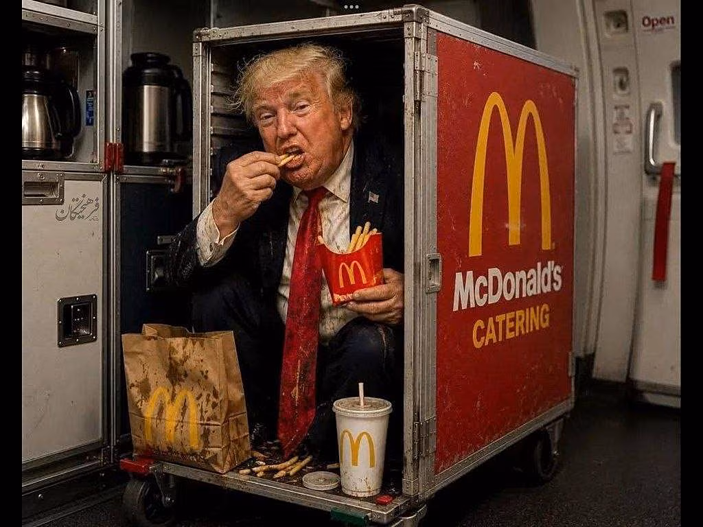 Írán zesm�nil �in Donalda Trumpa, který p�i �ervencovém letu z Turecka do...
