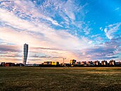 �védsko skrze Turning Torso sv�tu ukazuje, �e ekologické ambice nemusí jít...