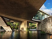 Architekti p�ed sebou nem�li prázdnou parcelu, ale slo�itou krajinu tvo�enou...