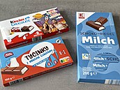 Kdo by neznal �okoládky Kinder? V redakci jsme srovnali Kinder, Mister Choc z...