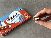 �okoládové ty�inky od Mister Choc z Lidlu se prodávají takté� ve sto gramovém...