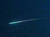 B�hem meteorického roje Perseid byl z n�meckého Jacobsdorfu pozorován meteor,...