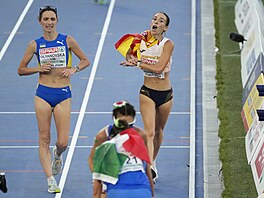 �pan�lská chodkyn� Laura García-Caro slavila bronz je�t� b�hem závodu. Na...