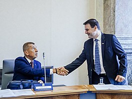 První sch�ze vlády po dvoutýdenní vládní p�estávce. Na programu je mimo jiné...