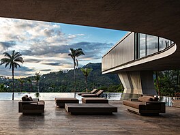 Rodinná rezidence Casa Xingu stojí v Nova Lima, v brazilském stát� Minas...