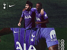 Tottenham v�ak p�ekvapil t�etí sadou, které dominuje fialová barva a výrazné...