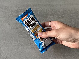 Za osm korun se nám povedlo sehnat i Milk Snack zna�ky Milkeria z Penny. Ta se...