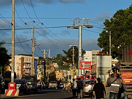 Nevyu�ívané lanovky v hlavním m�st� Madagaskaru Antananarivu. (1. kv�tna 2026)
