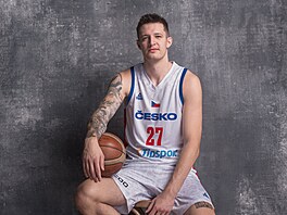 �íslo 27 má jediný �eský hrá� v NBA Vít Krej�í p�ipravené ve variant� bílé.