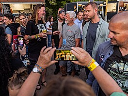 Prezident Petr Pavel se objevil na zahájení festivalu TrutnOFF. (13. srpna 2026)