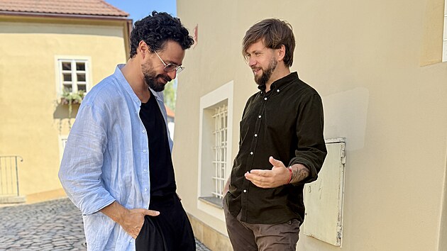 Adam Vopi�ka a Martin Chobot na Nov�m sv�t�