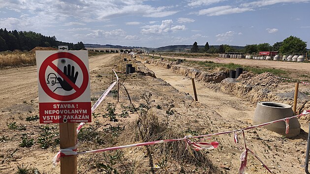Ve svitavské lokalit� Stará kolonie za�ala výstavba technické infrastruktury...
