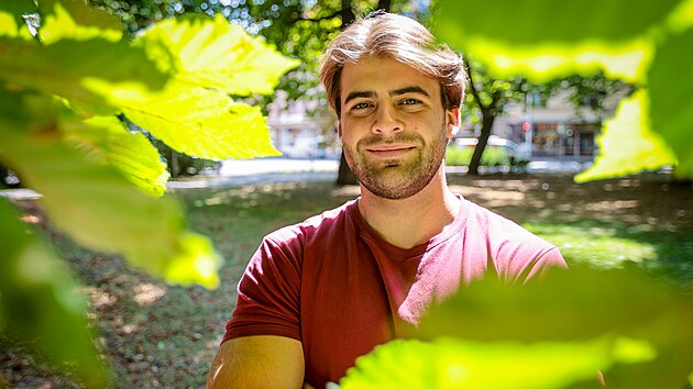 Biolog Jan Binter z Botanického ústavu AV �R v T�eboni (14. srpna 2026)