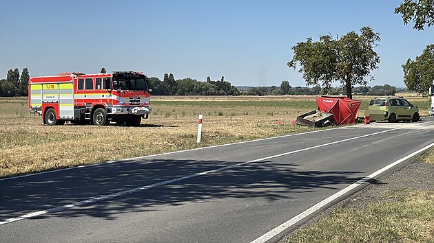 Autonehoda na silnici 101 u obce Z�ryby. (14. srpna 2026)