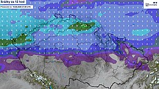 P�edpov�� mapy srá�ek na 19. srpna 2026