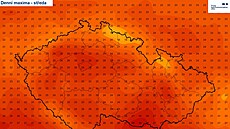 P�edpov�� denních maxim na 19. srpna 2026