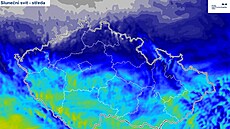 Mapa slune�ního svitu na 19. srpna 2026